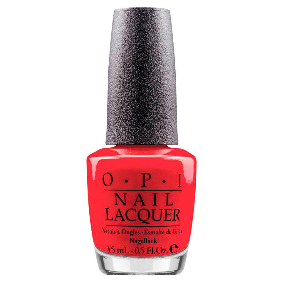 Nail Lacquer in Red Lights