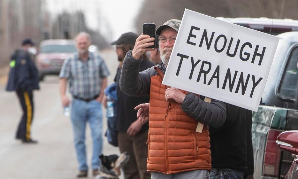 <span>Photograph: Canadian Press/REX/Shutterstock</span>