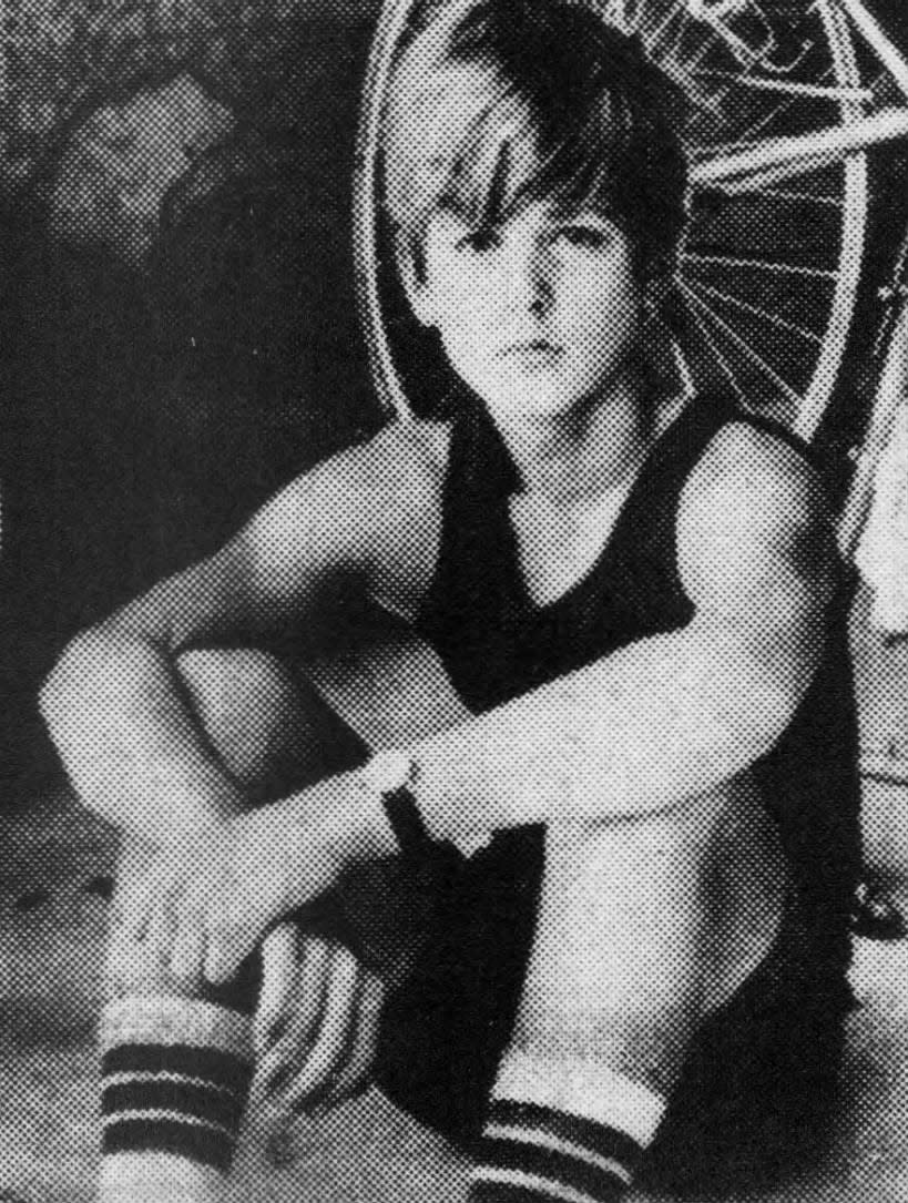 John Burns, 14, relaxes at home in Mount Laurel after his bike trek.