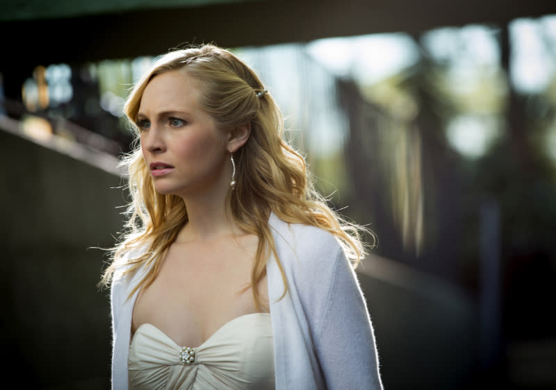 Candice Accola as Caroline in "O Come, All Ye Faithful," the ninth episode of "The Vampire Diaries" Season 4.