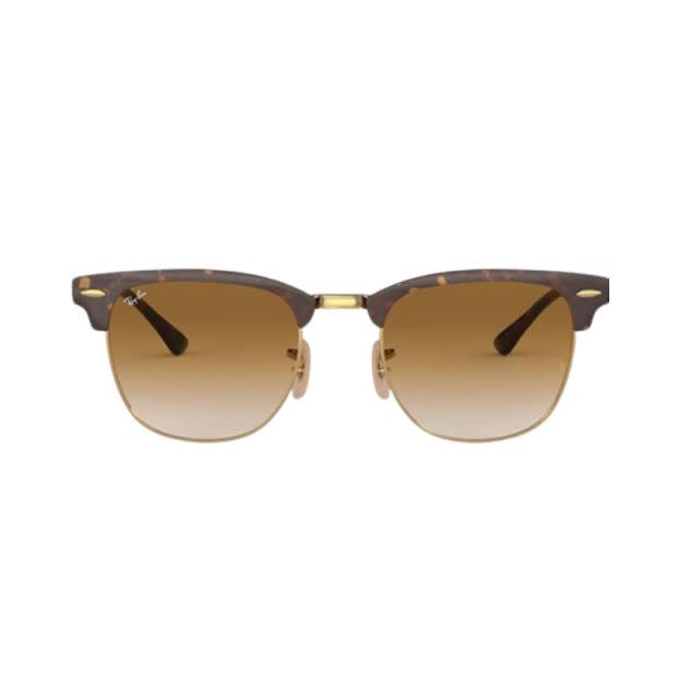 <p><a href="https://www.amazon.com/Ray-Ban-RB3716-Clubmaster-Square-Sunglasses/dp/B076VT1VFD?th=1&linkCode=ll1&tag=parade03-20&linkId=f2786b82fba84f14c7a096df8df80ef5&language=en_US&ref_=as_li_ss_tl" rel="nofollow noopener" target="_blank" data-ylk="slk:Amazon;elm:context_link;itc:0;sec:content-canvas" class="link ">Amazon</a></p>