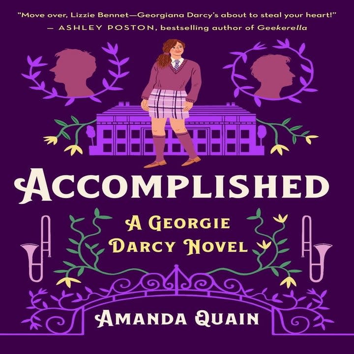 Release date: July 26What it's about: Quain's debut puts Pride and Prejudice's Georgiana Darcy front and center in this contemporary YA that has her returning for junior year at Pemberley Academy with a black stain on her record after The Incident with Wickham Foster. Determined to rehab her image and get back into good graces with both the marching band and her big brother, Fitz, Georgie determines to set the latter up with her classmate, Lizzie Bennet. Shouldn't be too difficult, but can Georgie handle everything coming crashing down if it is?Get it from Bookshop or your local bookstore via Indiebound here. You can also try the audiobook version through Libro.fm.