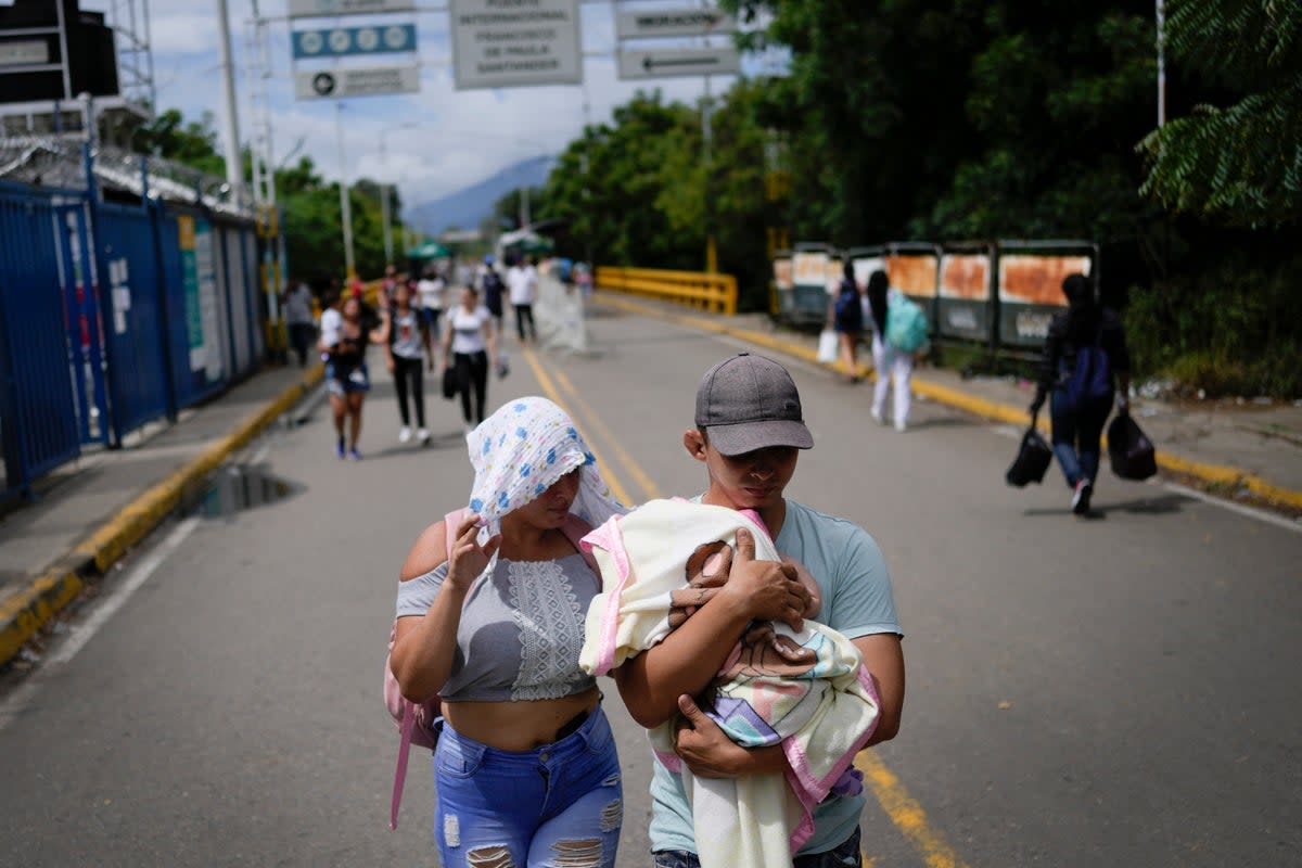 Colombia Venezuela Border (Copyright 2022 The Associated Press. All rights reserved)