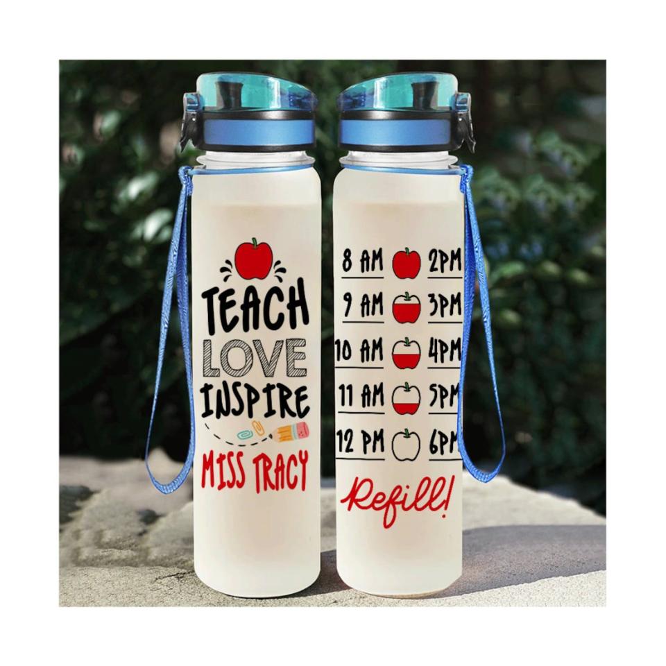 18) Personalized Water Bottle