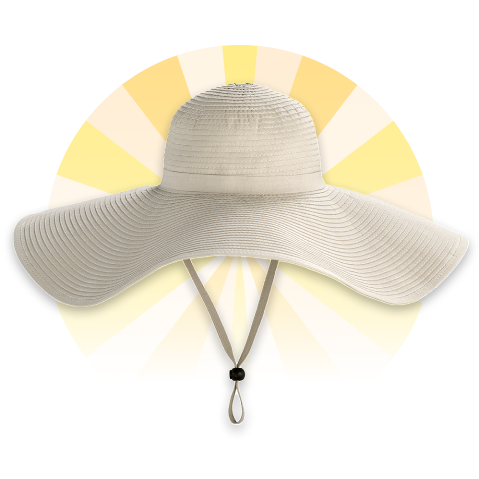 <p><a href="https://www.coolibar.com/products/women-s-shapeable-poolside-hat-upf-50?variant=47740674703674" rel="nofollow noopener" target="_blank" data-ylk="slk:Shop Now;elm:context_link;itc:0;sec:content-canvas" class="link ">Shop Now</a></p><p>Shelby Convertible Roll-up Hat </p><p>coolibar.com</p><p>$65.00</p><span class="copyright">Hearst Owned</span>