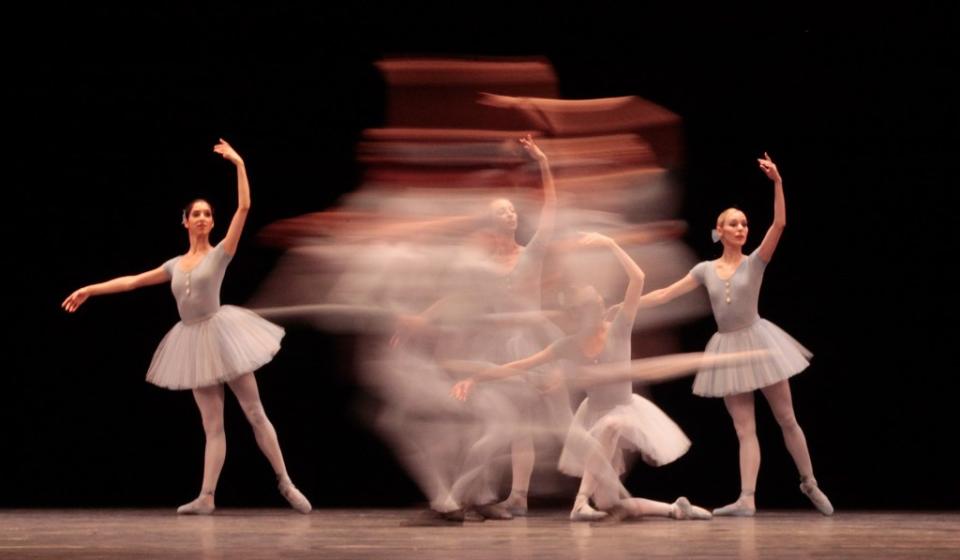 Members of the Vienna State Ballet perform on stage during a dress rehearsal of <i>Hommage an Jerome Robbins</i> at the opera house in Vienna April 30, 2011. The Jerome Robbins Library at the NYPL is the world’s best dance archive.