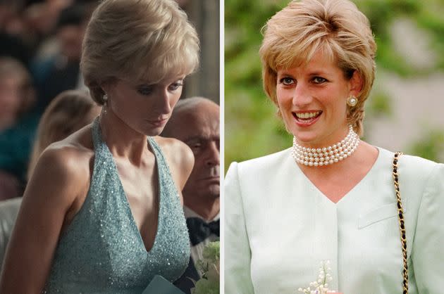 The Crown's Elizabeth Debicki and Princess Diana