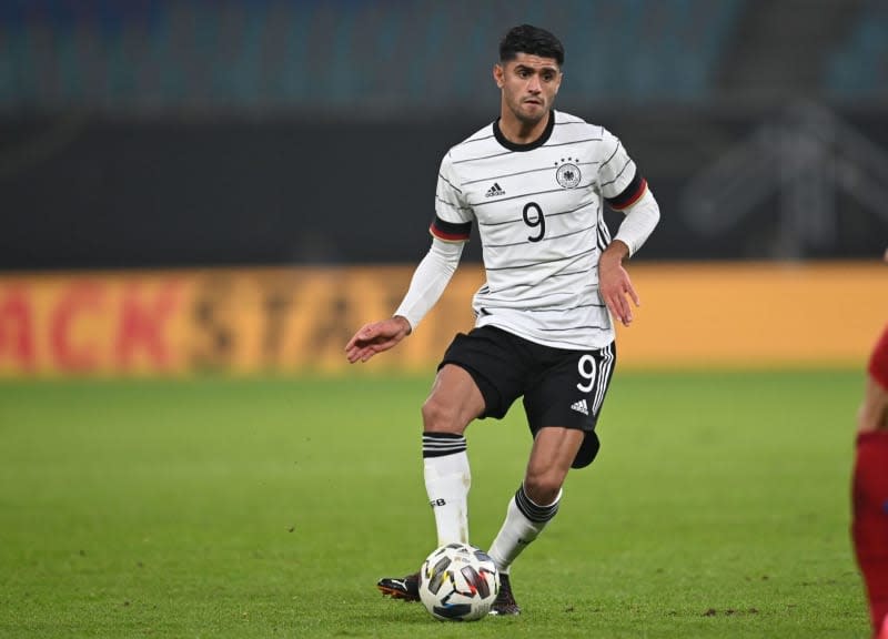 Germany's Mahmoud Dahoud in action during the International match soccer match between Germany and Czech Republic in the Red Bull Arena. VfB Stuttgart midfielder Mahmoud Dahoud wants to play for his birth country of Syria in the future after previously wearing the Germany shirt, Sky TV reported. Robert Michael/dpa-Zentralbild/dpa