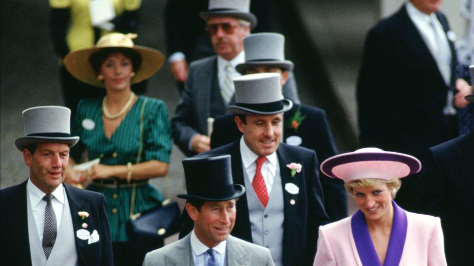 charles diana at ascot races