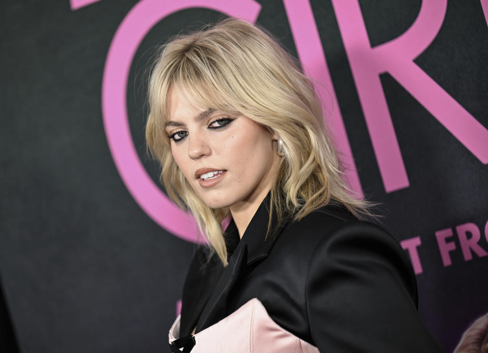 Reneé Rapp attends the world premiere of "Mean Girls" at AMC Lincoln Square on Monday, Jan. 8, 2024, in New York. (Photo by Evan Agostini/Invision/AP)