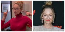 <p><em>Arrested Development's</em> Kitty Sanchez is known for being a slightly crazed woman with out-of-control curls and a ridiculously dramatic cross-eyed look without her glasses. The actress behind her, Judy Greer, couldn't be more different. </p>