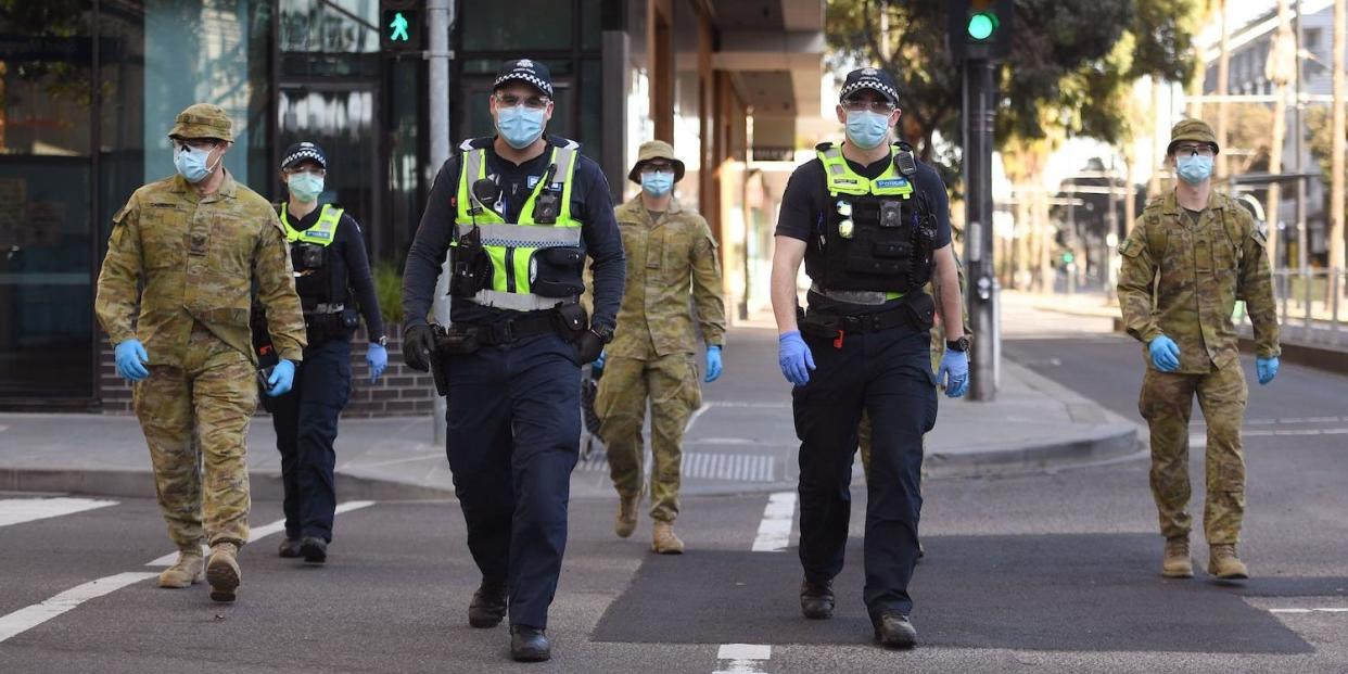 melbourne coronavirus lockdown