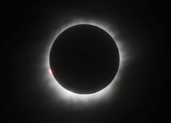 Eclipse de sol. (AP)