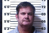 FILE - This file booking photo provided by the Rexburg (Idaho) Police Department shows Chad Daybell, who was arrested June 9, 2020. An Idaho prosecutor is expected Monday, Aug. 3, 2020, to begin sketching out his case against an Idaho couple at the center of a bizarre missing children's case that ended in tragedy when their bodies were found buried on a rural eastern Idaho property earlier this year. The preliminary hearing will help a magistrate judge decide if the charges against Chad Daybell will move forward in state court. (Rexburg Police Department via AP, File)