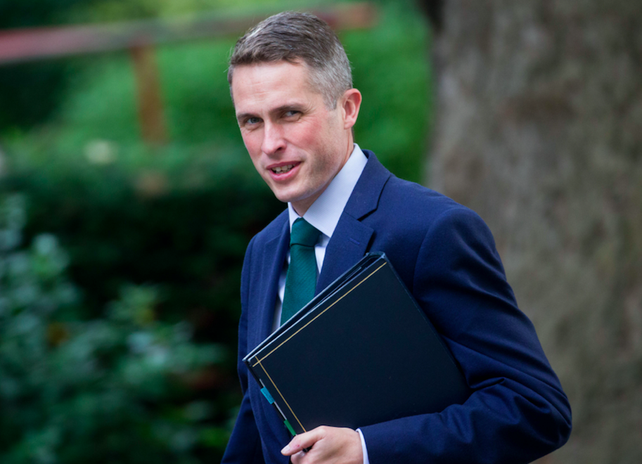 <em>Gavin Williamson said a dead terrorist could not cause harm to Britain (Rex)</em>