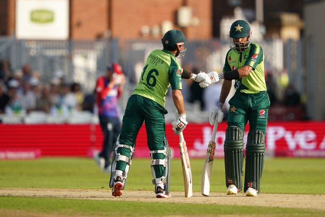 Babar Azam (right) and Mohammad Rizwan