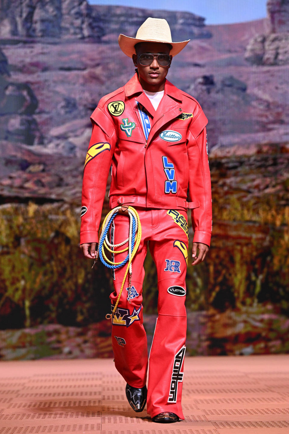 Colorful Cowboys and Celebs Galore: Pharrell William's Latest for Louis ...