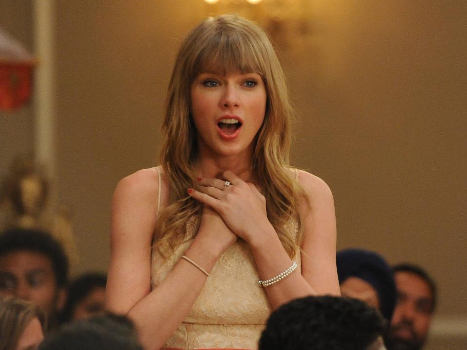 Taylor Swift on the season two finale of "New Girl."