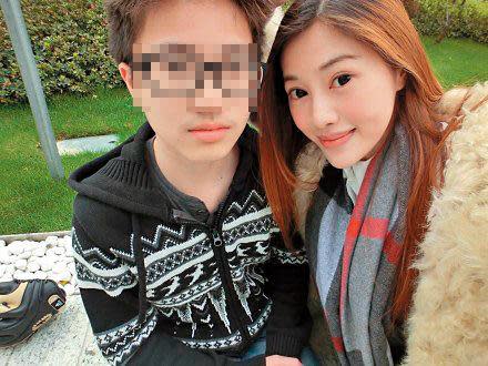 17歲的兒子在美國念書，只有寒暑假才回台灣跟吳玟萱見面。（翻攝自吳玟萱臉書）