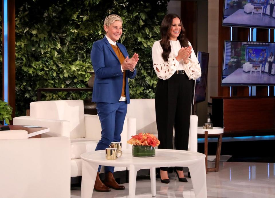 Duchess of Sussex on The Ellen DeGeneres Show (PA)