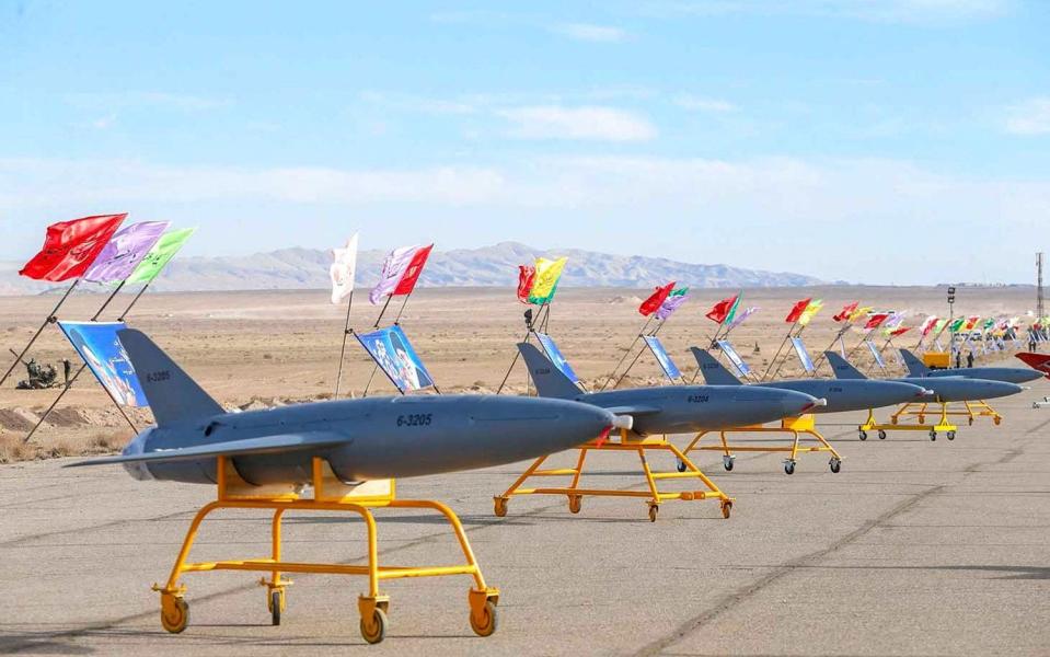 Iranian drones - AFP