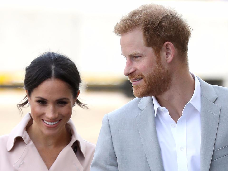 Meghan Markle and Prince Harry.