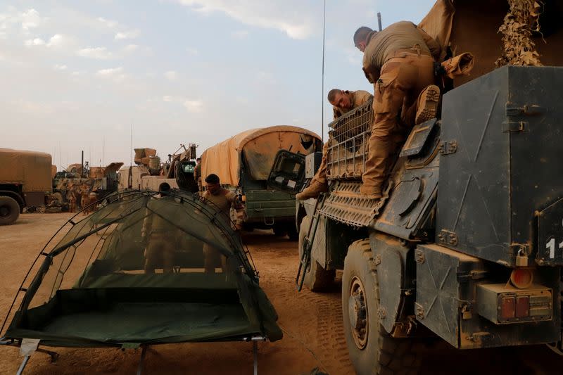 FILE PHOTO: Last French soldiers from Operation Barkhane leave Mali