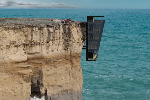 Cliff house in Australia