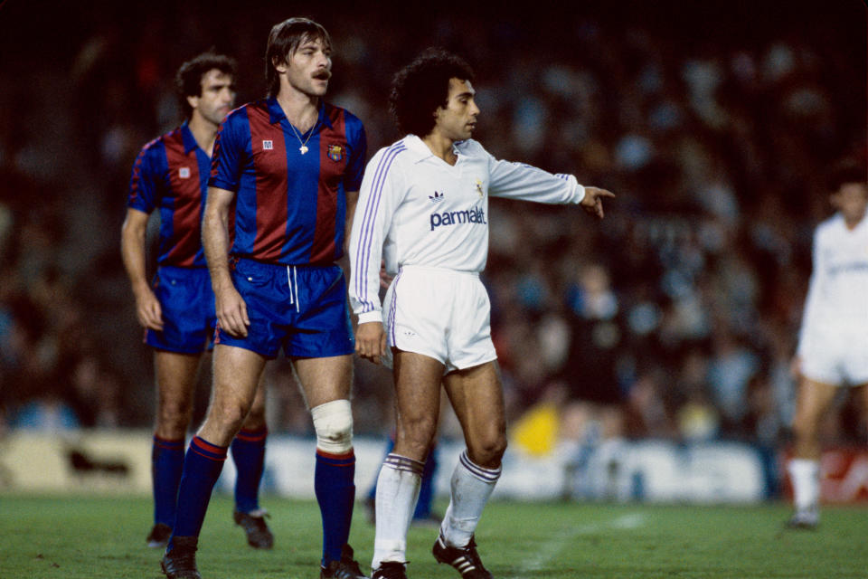 Hugo Sánchez ganó cinco ligas con el Real Madrid  (Foto: Peter Robinson - PA Images via Getty Images)