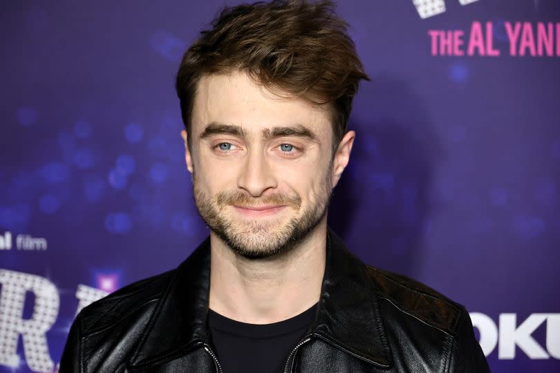 NEW YORK, NEW YORK - NOVEMBER 01: Daniel Radcliffe attends the "Weird: The Al Yankovic Story" New York Premiere at Alamo Drafthouse Cinema on November 01, 2022 in New York City. (Photo by Theo Wargo/Getty Images)