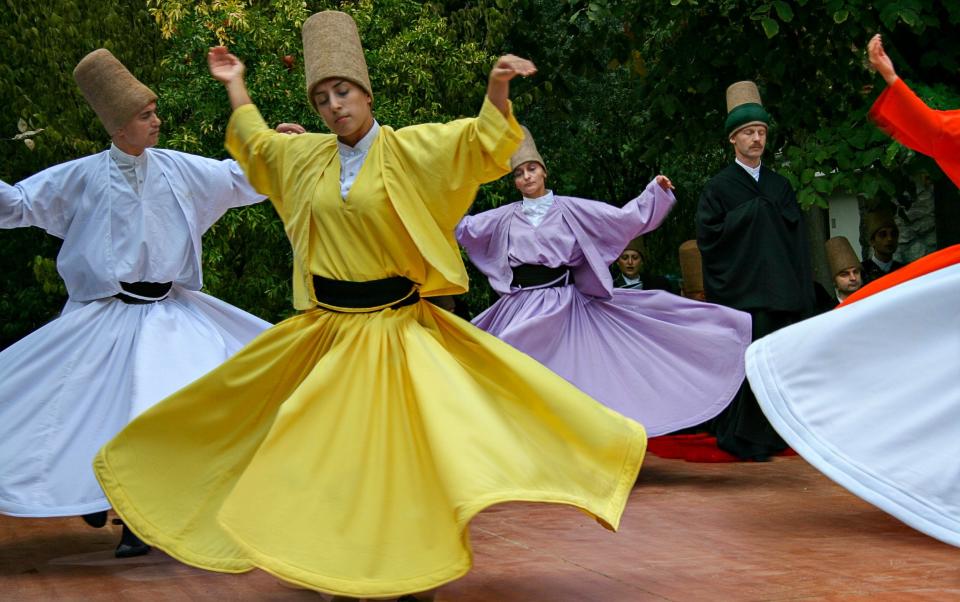 whirling dervishes - Getty