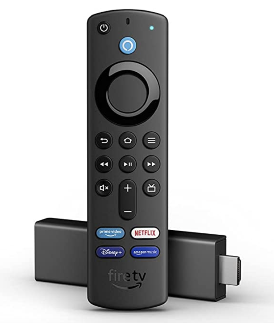 Fire TV Stick 4K streaming device with Alexa Voice Remote (Photo via Amazon Canada)