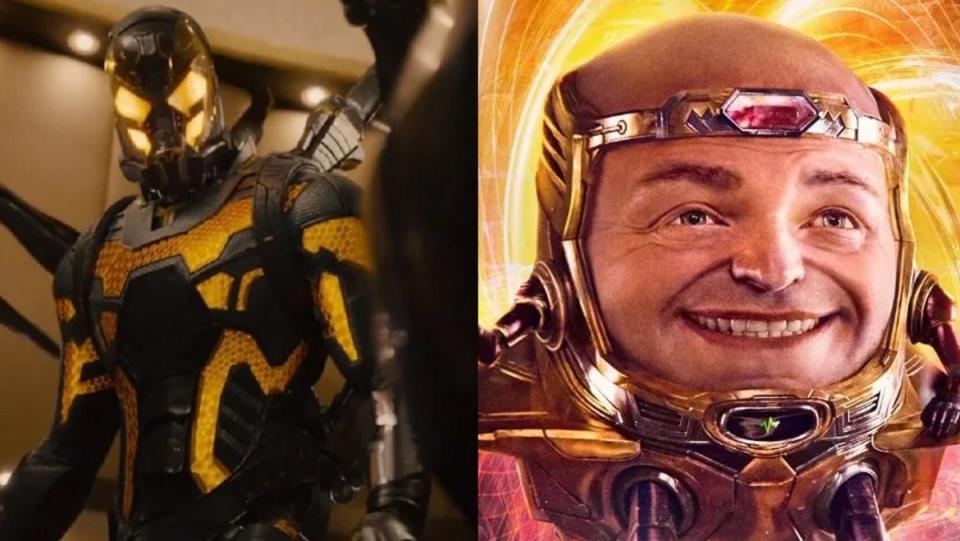 Corey Stoll as Darren Cross, both Yellowjacket and MODOK in the MCU. 