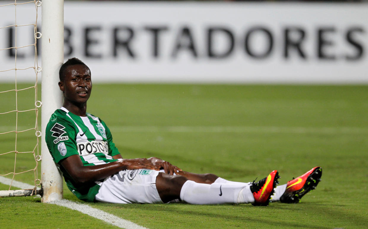 El Manchester City descubrió a Marlos Moreno cuando era adolescente, tras su temporada debut, en la que ayudó al Atlético Nacional, el club de su ciudad natal en Colombia, a ganar no solo un título nacional, sino también la Copa Libertadores. (Foto: Reuters)