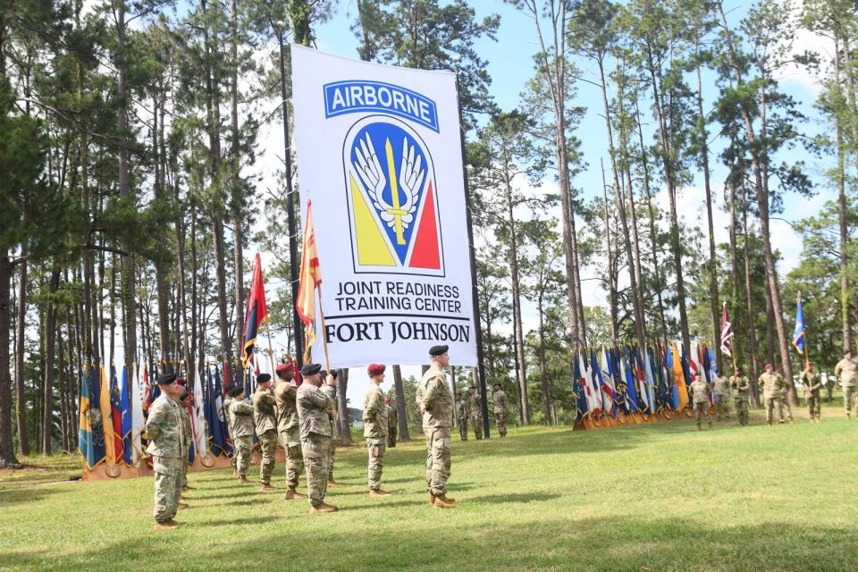 Fort Polk was officially renamed Fort Johnson ceremony held Tuesday. The U.S. Army base was named for Sgt. William Henry Johnson, a Black World War I soldier and the first hero the Great War.