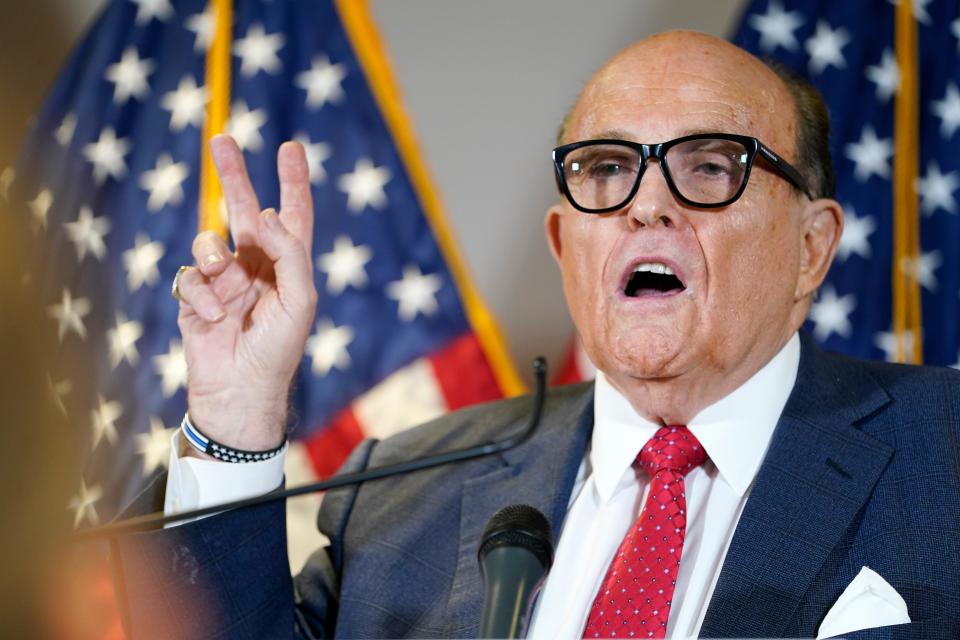 Former New York Mayor Rudy Giuliani