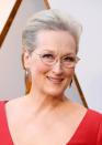 <p>Fans got a taste of a gray-haired Streep with <em>Devil Wears Prada</em>, and the actress decided to embrace her natural locks in 2015. Today, Streep let's her gray shine, and boy does it suit her!</p>