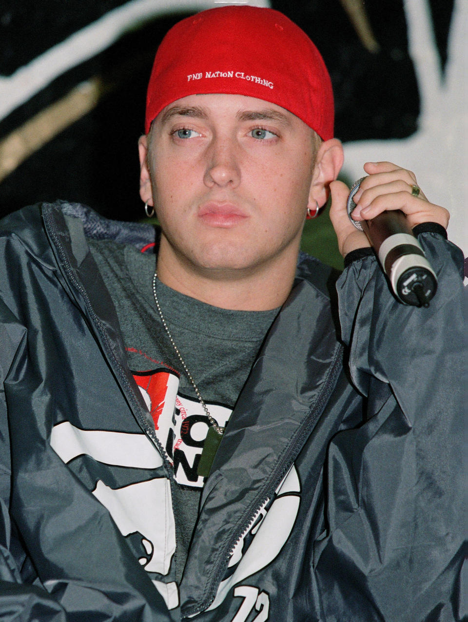 Closeup of Eminem