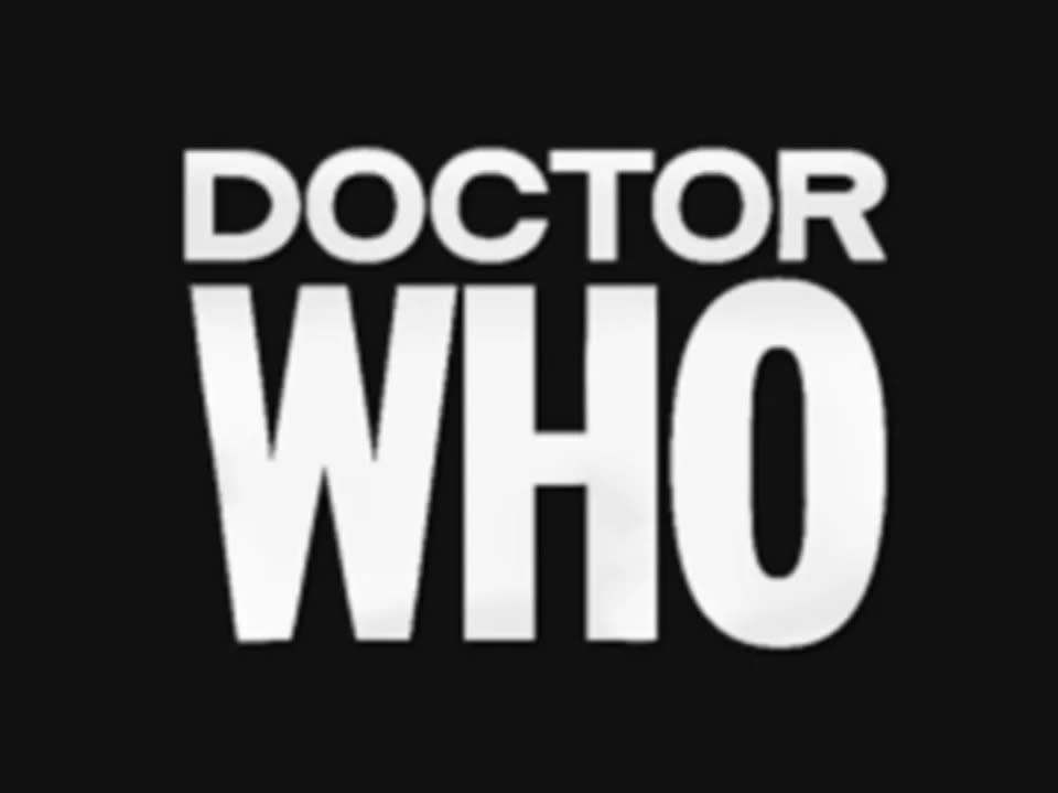 Das Doctor Who-Logo von 1963. (Alamy/BBC)