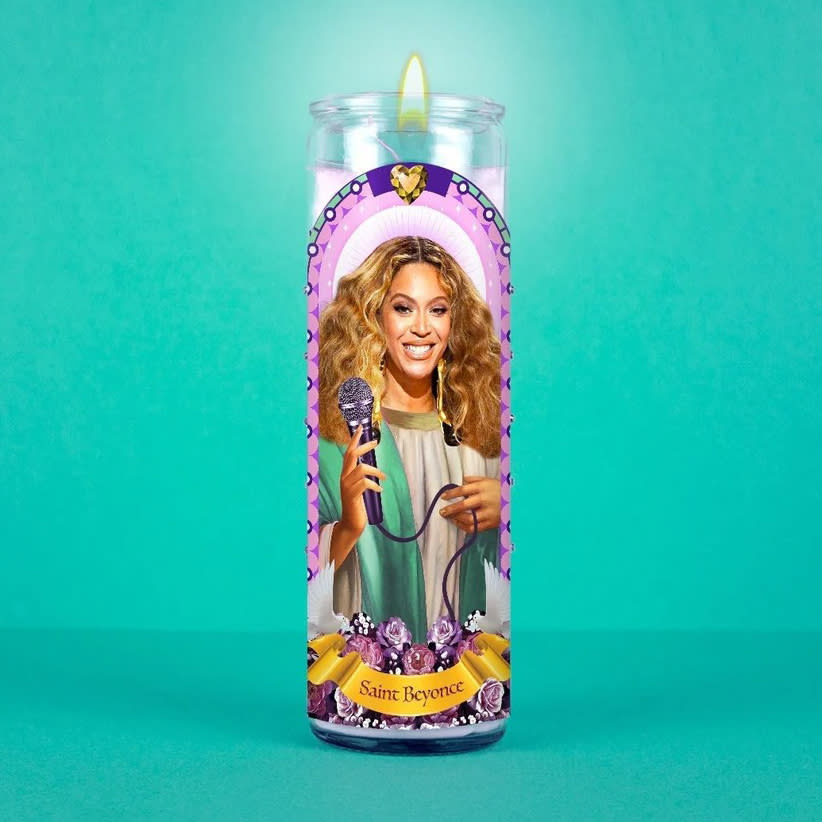 Beyoncé Prayer Candle