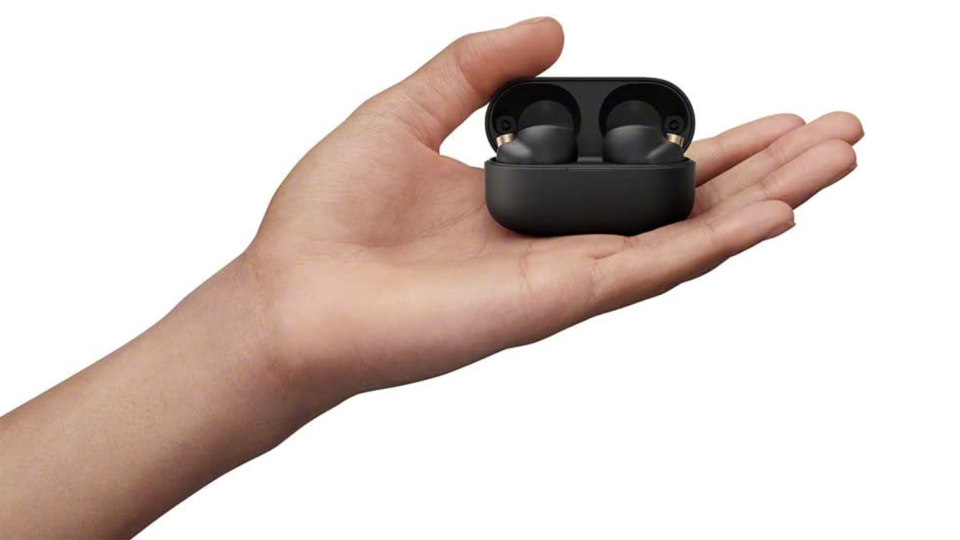 Sony WF-1000XM4 wireless earbuds (black)