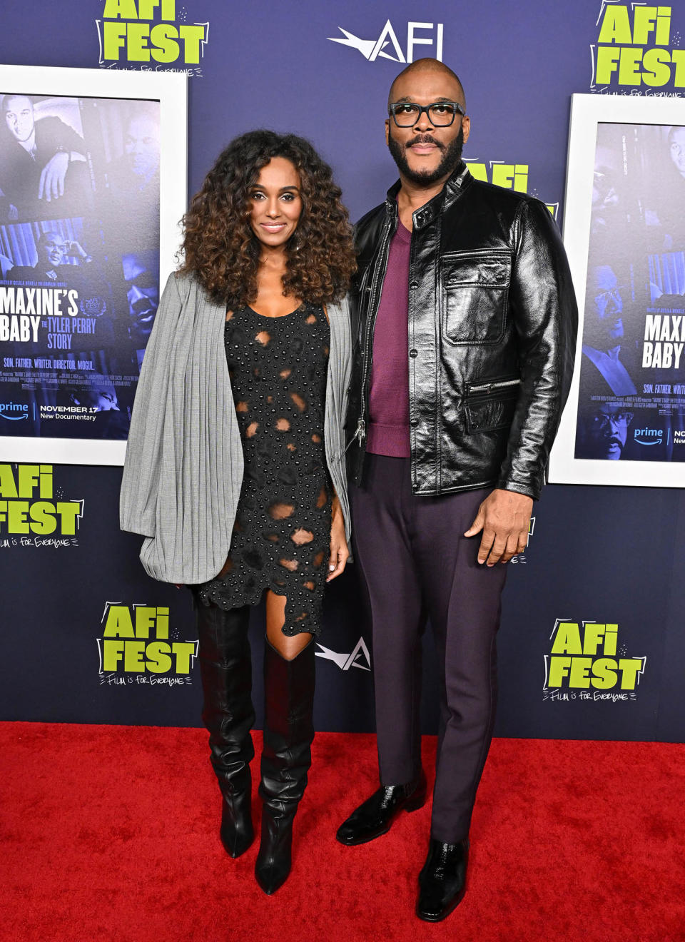 Gelila Bekele and Tyler Perry (Axelle / Bauer-Griffin / FilmMagic)