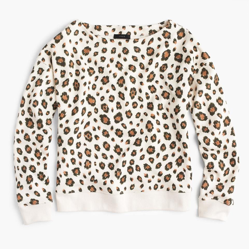 Fresh Ways to Wear Leopard Print This Fall: Sweaters
