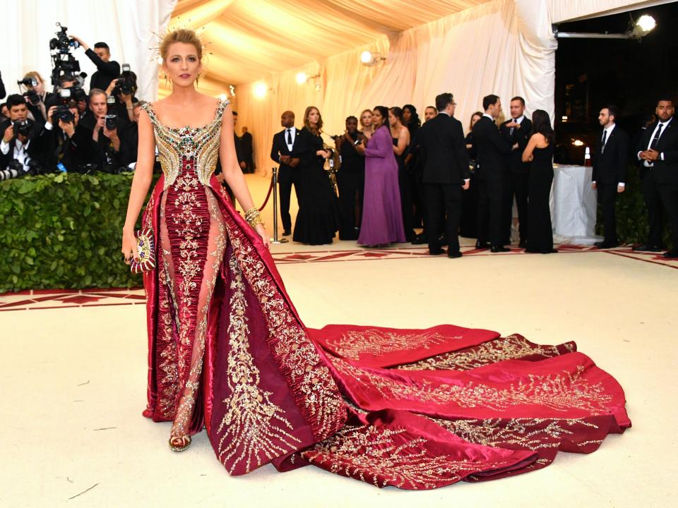 Blake Lively at the 2018 Met Gala.