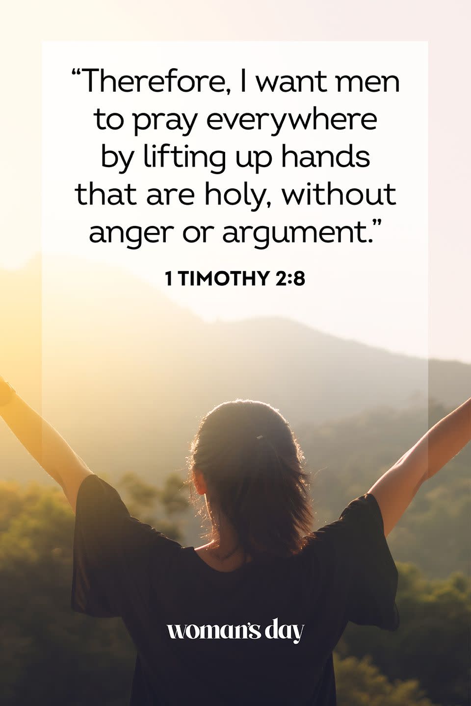 17) 1 Timothy 2:8