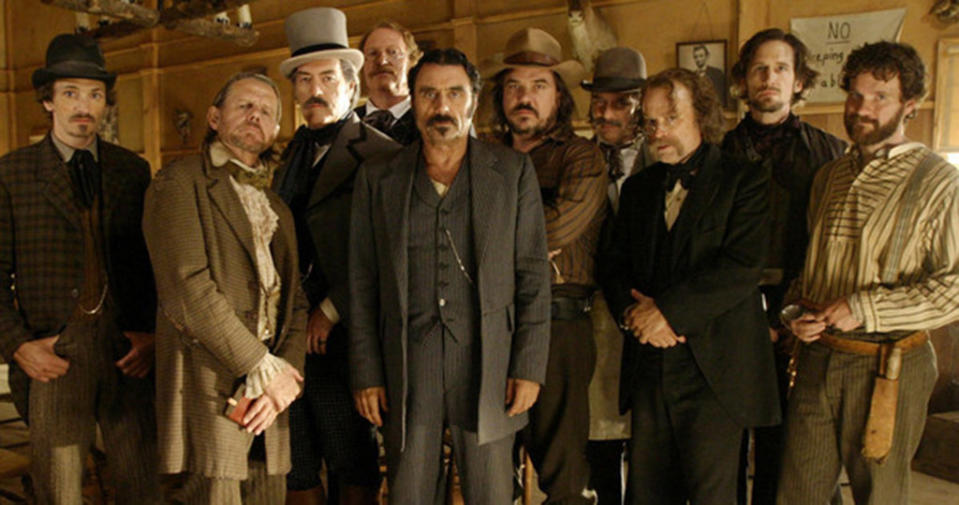 <p><strong>Original run:</strong> 2004-2006, HBO<br><strong>Reboot status:</strong> Fans have been teased with news of a potential revival for this critically adored, foul-mouthed western since August 2015. It seems that the two-hour<em> Deadwood</em> movie is inching closer to reality: In July, an HBO exec revealed that <a rel="nofollow" href="https://www.yahoo.com/tv/deadwood-movie-update-hbo-exec-praises-david-milchs-terrific-script-193641260.html" data-ylk="slk:creator David Milch had turned in a “terrific” script;elm:context_link;itc:0;sec:content-canvas;outcm:mb_qualified_link;_E:mb_qualified_link;ct:story;" class="link  yahoo-link">creator David Milch had turned in a “terrific” script</a> — but filming has yet to commence. <br>(Photo: HBO) </p>