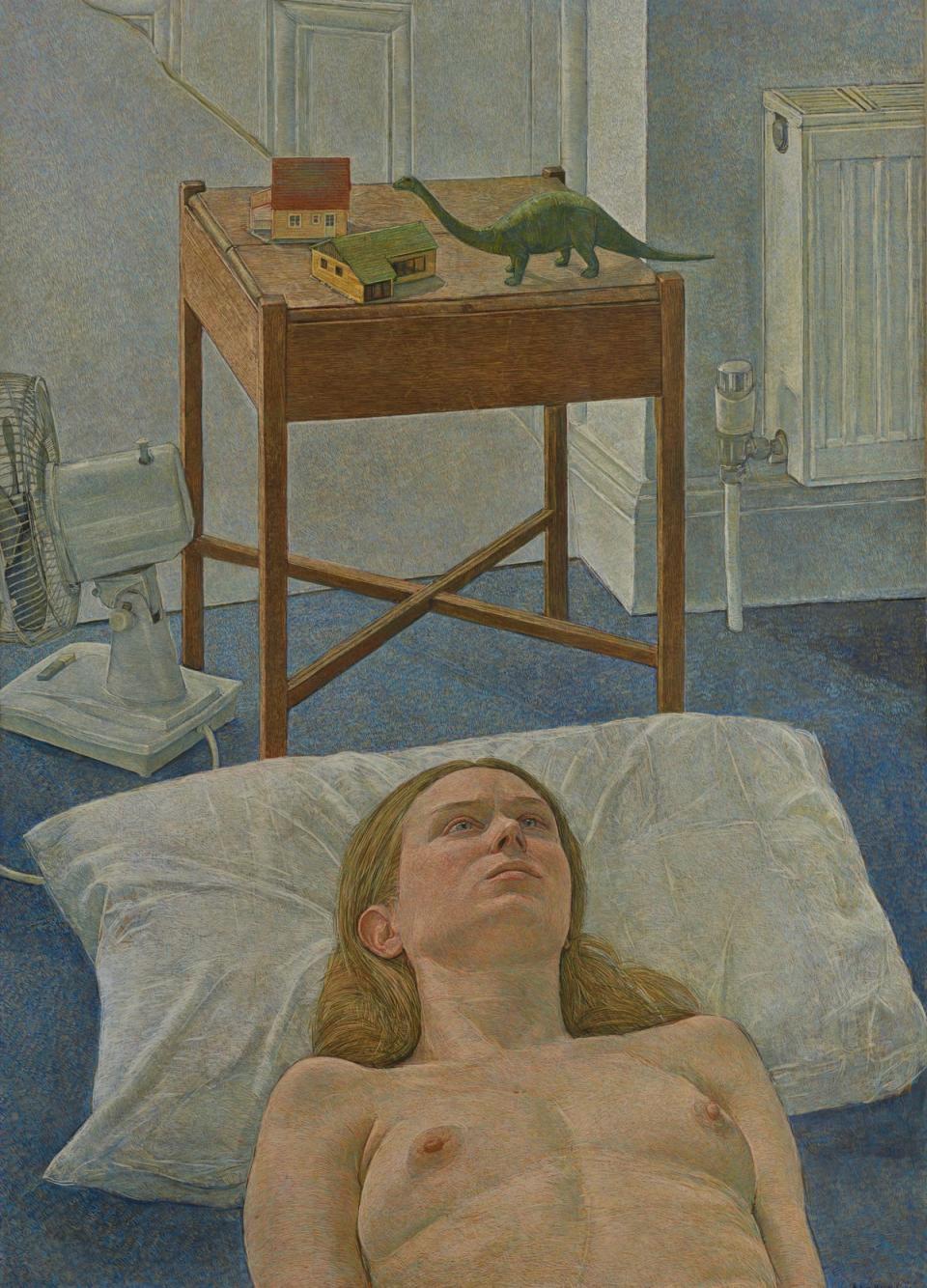 Antony Williams, Jacqueline with Still Life, 2020 (Courtesy of the artist and National Portrait Gallery)
