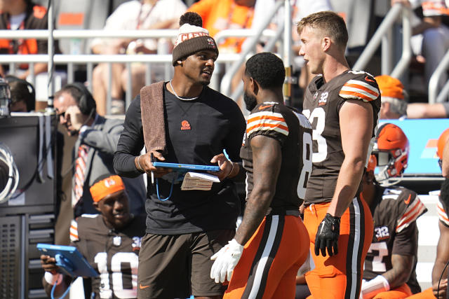 Myles Garrett flashes in opening performance for Browns - NBC Sports