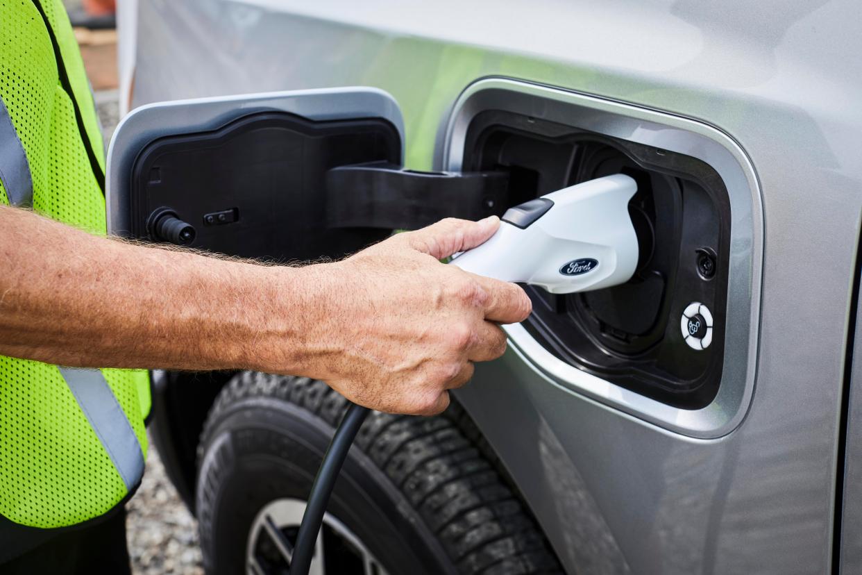 Ford Pro, the automaker's commercial vehicle division, plans to install 30,000 electric vehicle chargers by 2030 to help its customers with infrastructure costs.