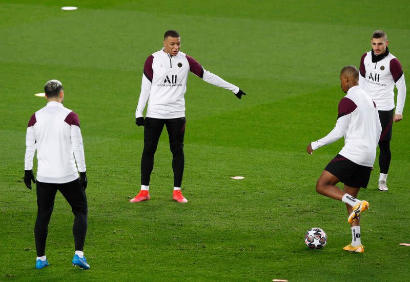 Champions League - Paris St Germain Training